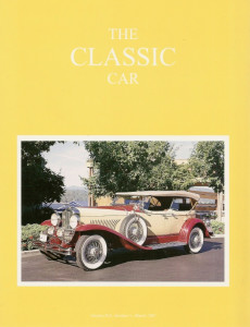 THE CLASSIC CAR 1997 MAR - DUESENBERG J-299 LEBARON PHAETON, PACKARD-12